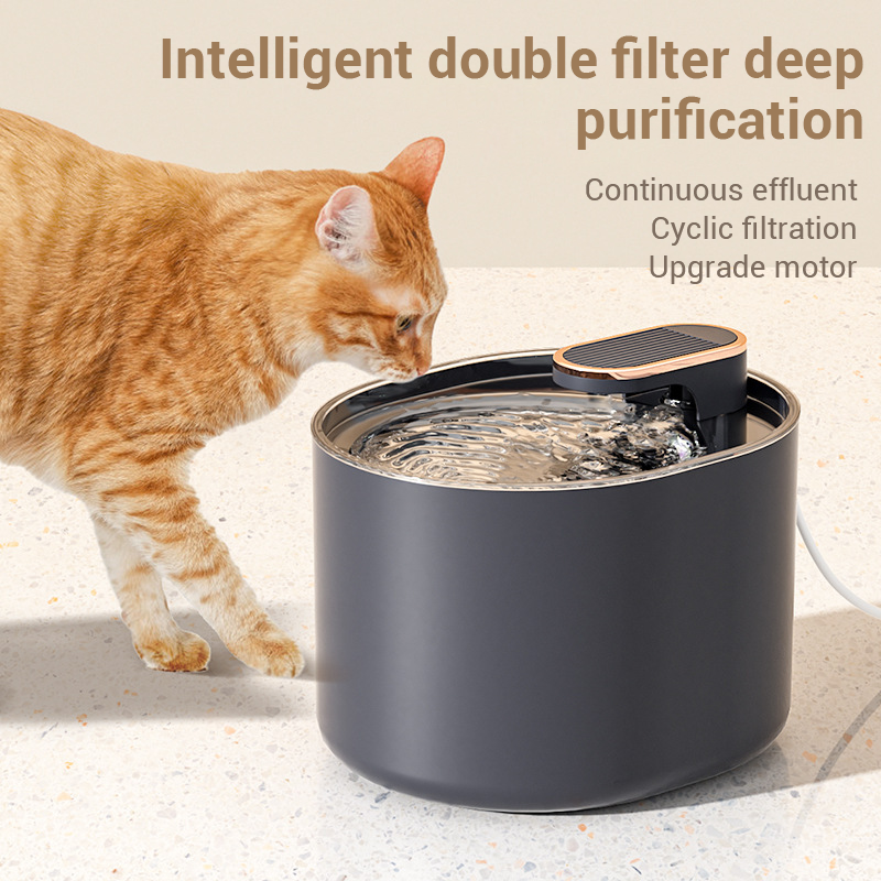 Automatic Pet Water Fountain with Filter – Fresh Flowing Water for Cats & Dogs
