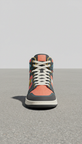 Zapatilla high-top Street Coral Edition
